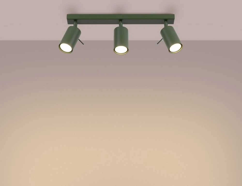 Sollux Lighting Lubinis šviestuvas RING 3L alyvuogių žalios spalvos
