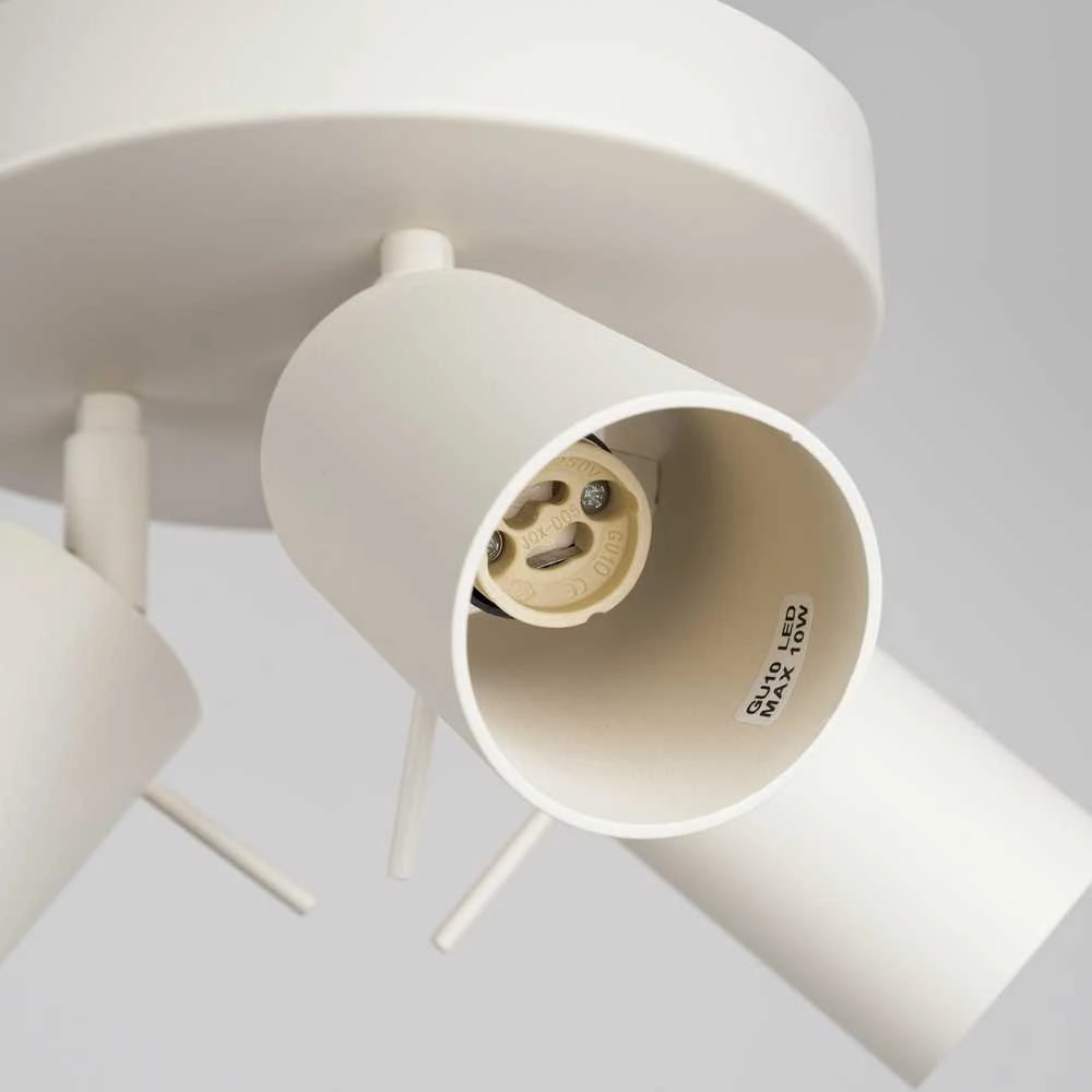 Sollux Lighting Lubinis šviestuvas RING 3P beige