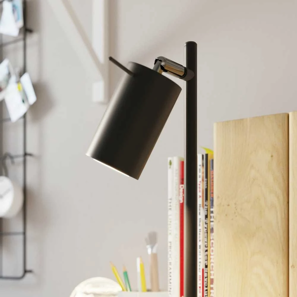 Sollux Lighting Stalo lempa RING juoda