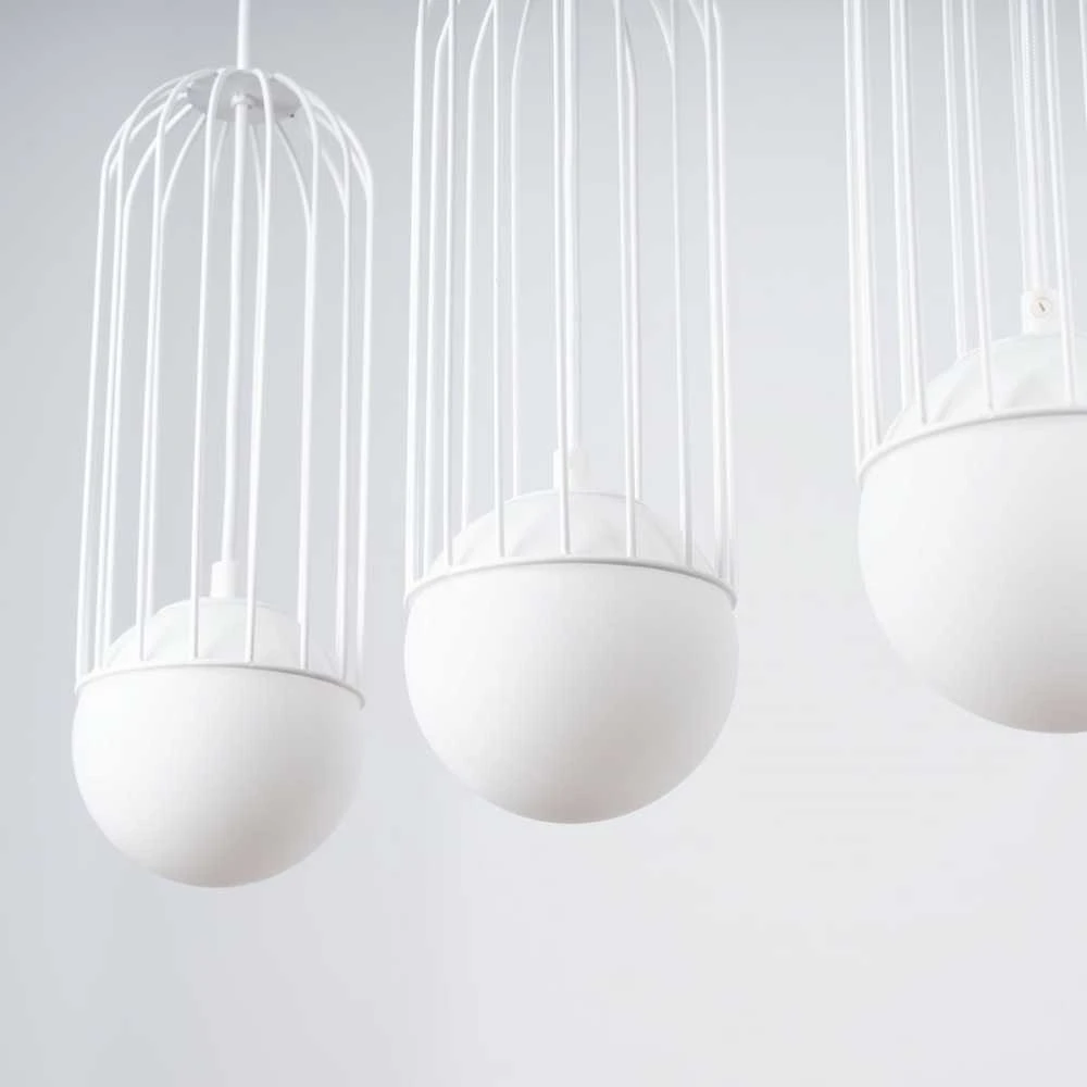 Sollux Lighting Pakabinamas šviestuvas BRINA 3L baltas
