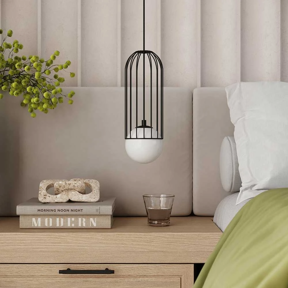 Sollux Lighting Pakabinamas šviestuvas BRINA 3P juodas