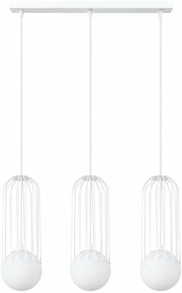 Sollux Lighting Pakabinamas šviestuvas BRINA 3L baltas