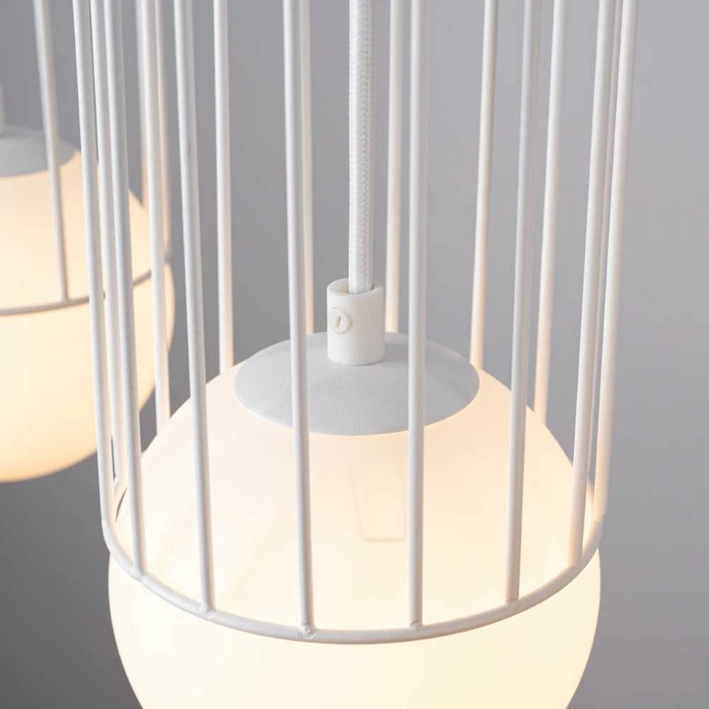 Sollux Lighting Pakabinamas šviestuvas BRINA 3L baltas