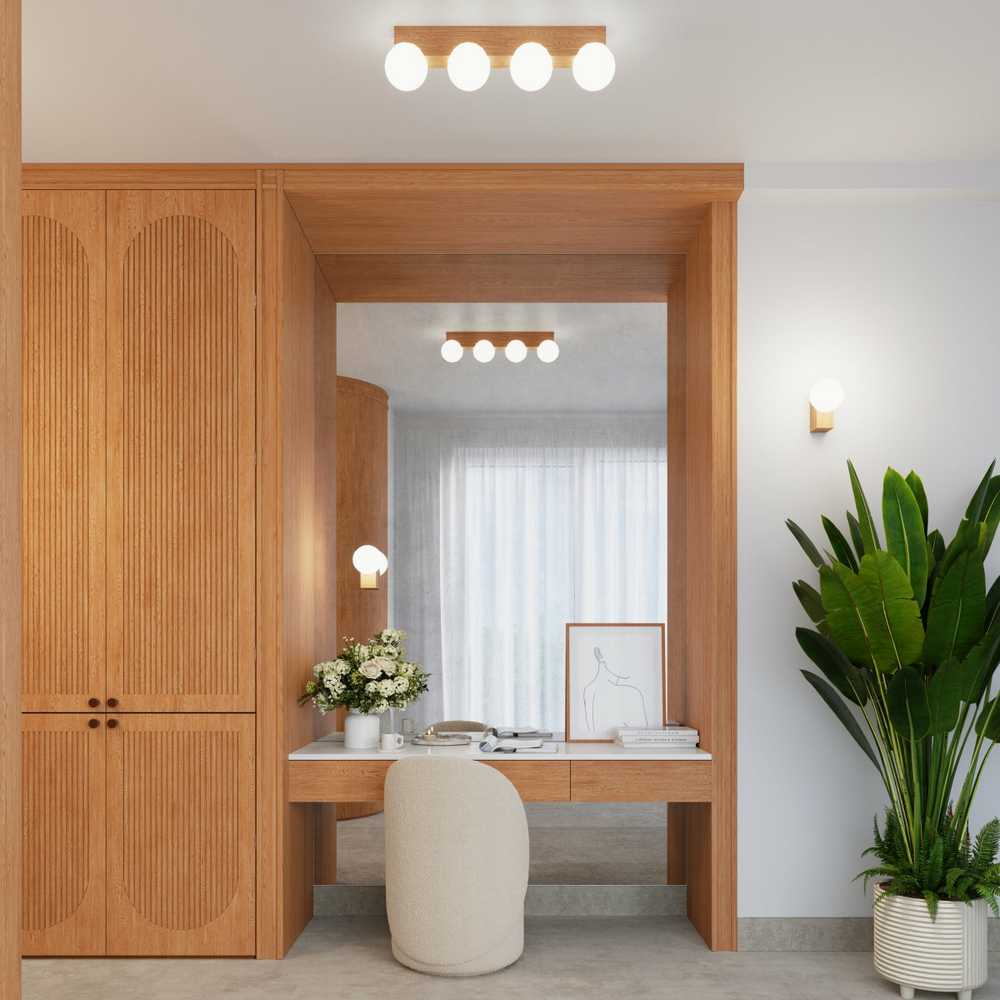 Sollux Lighting BULBO Peach Puff 1 lemputės medinis ir stiklinis modernus pakabinamas šviestuvas IP20