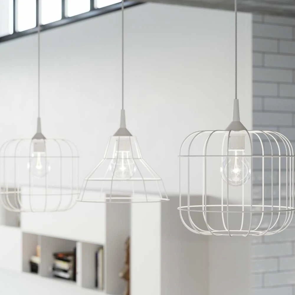 Sollux Lighting Pakabinamas šviestuvas CELTA baltas