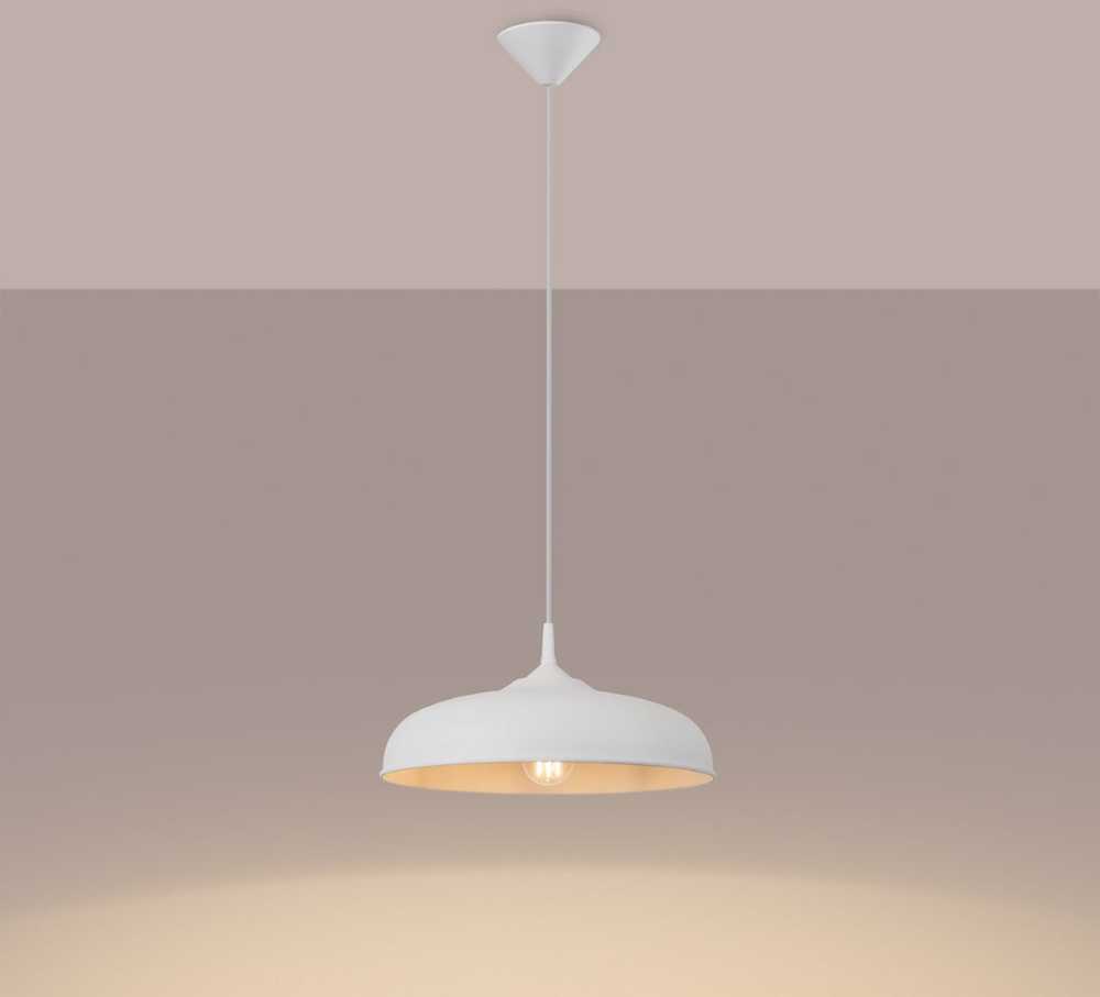 Sollux Lighting Pakabinamas šviestuvas GINA baltas