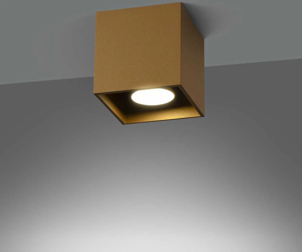 Sollux Lighting Lubinis šviestuvas QUAD 1 auksinis