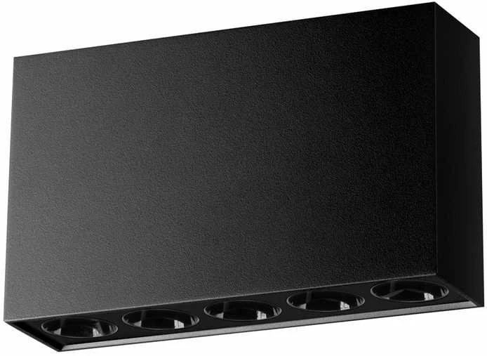 Sollux Lighting Lubinis šviestuvas SOLE juodas LED