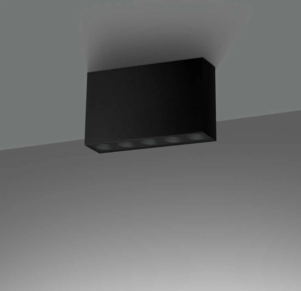 Sollux Lighting Lubinis šviestuvas SOLE juodas LED