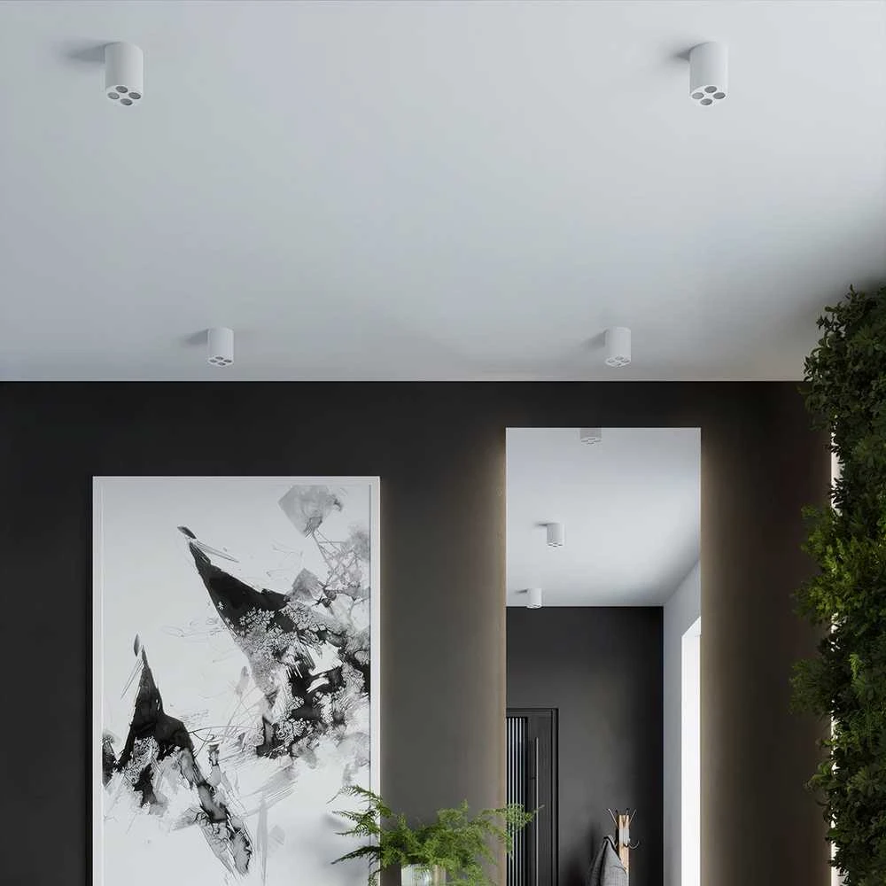 Sollux Lighting Lubinis šviestuvas ZOE baltas LED