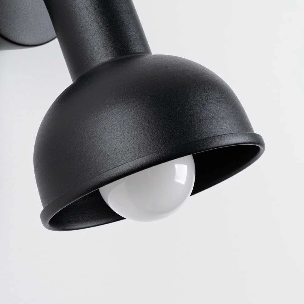 Sollux Lighting Sieninis šviestuvas ELBA juodas