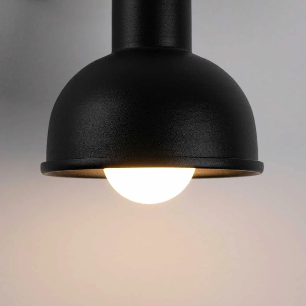 Sollux Lighting Sieninis šviestuvas ELBA juodas