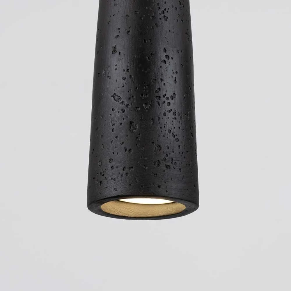 Sollux Lighting Pakabinamas šviestuvas ELECTRA juodas betonas