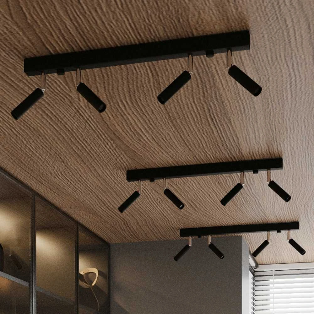 Sollux Lighting Lubinis šviestuvas EYETECH 6 juodas