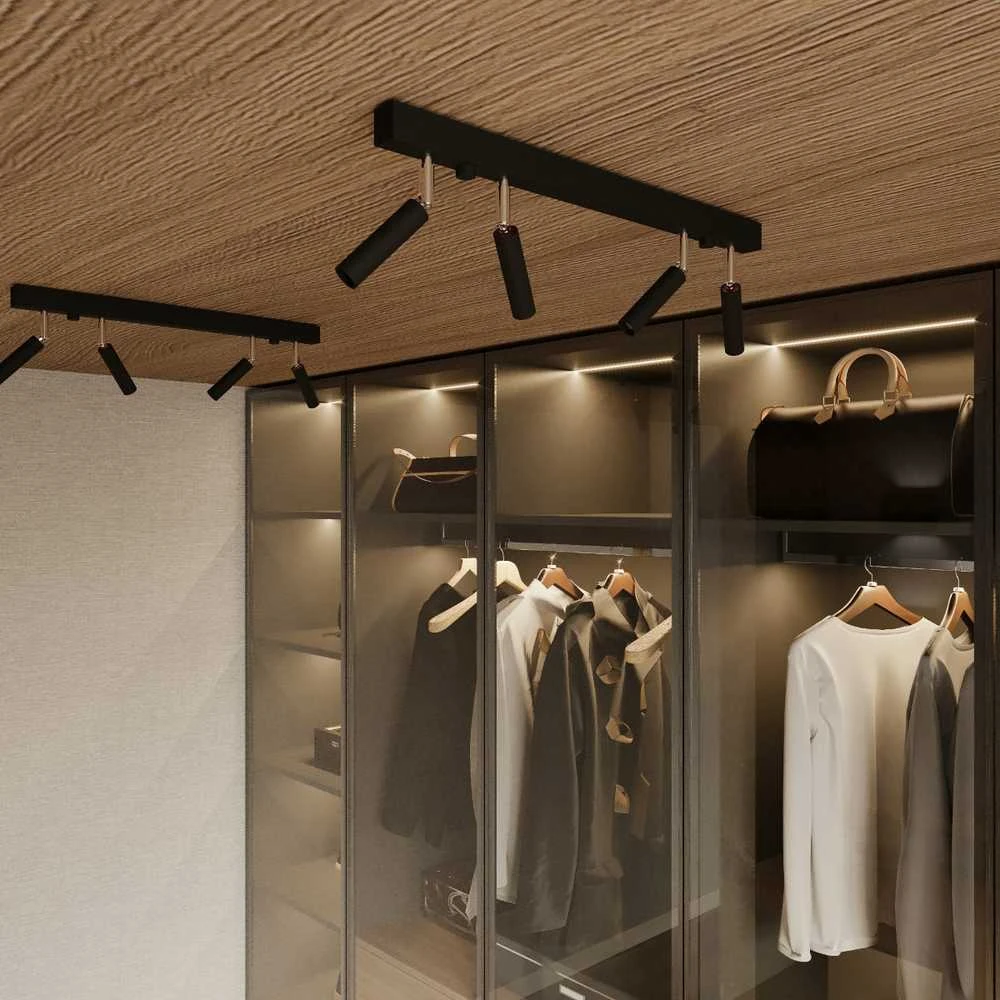 Sollux Lighting Lubinis šviestuvas EYETECH 6 juodas