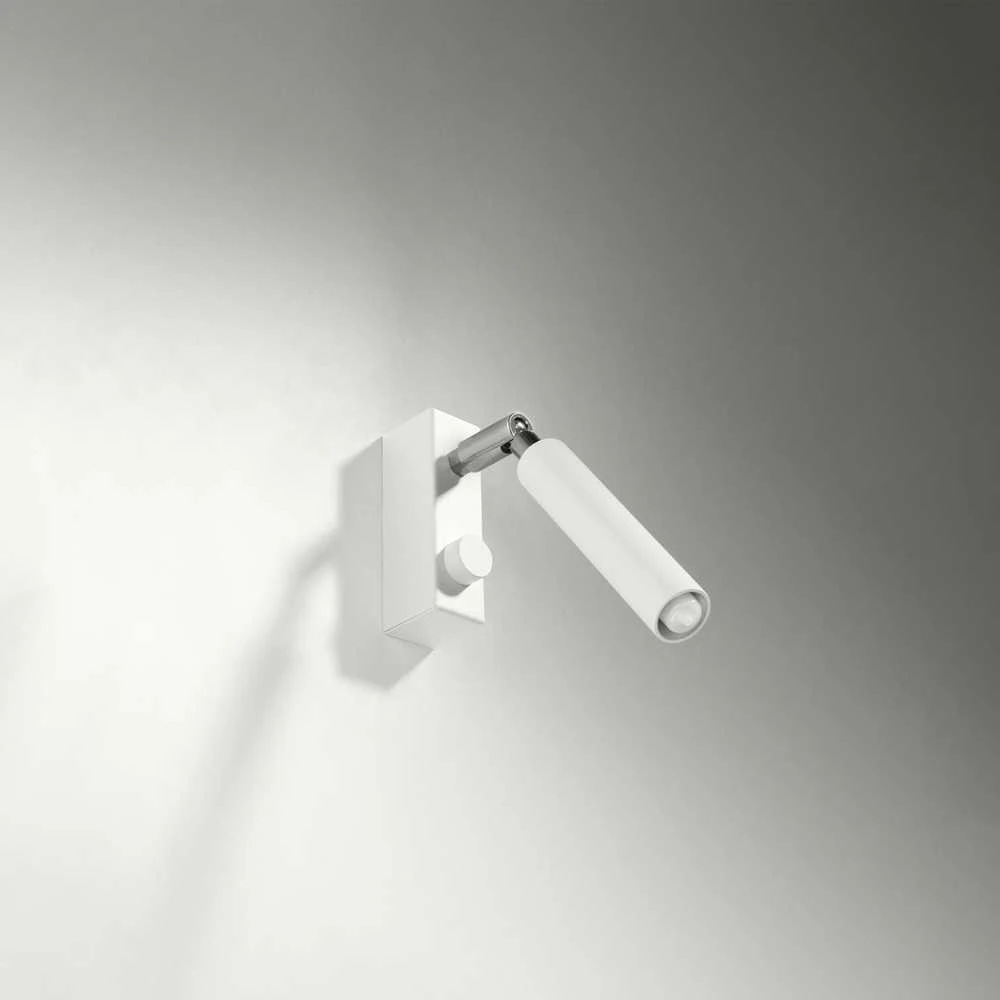 Sollux Lighting Sieninis šviestuvas EYETECH 1 baltas