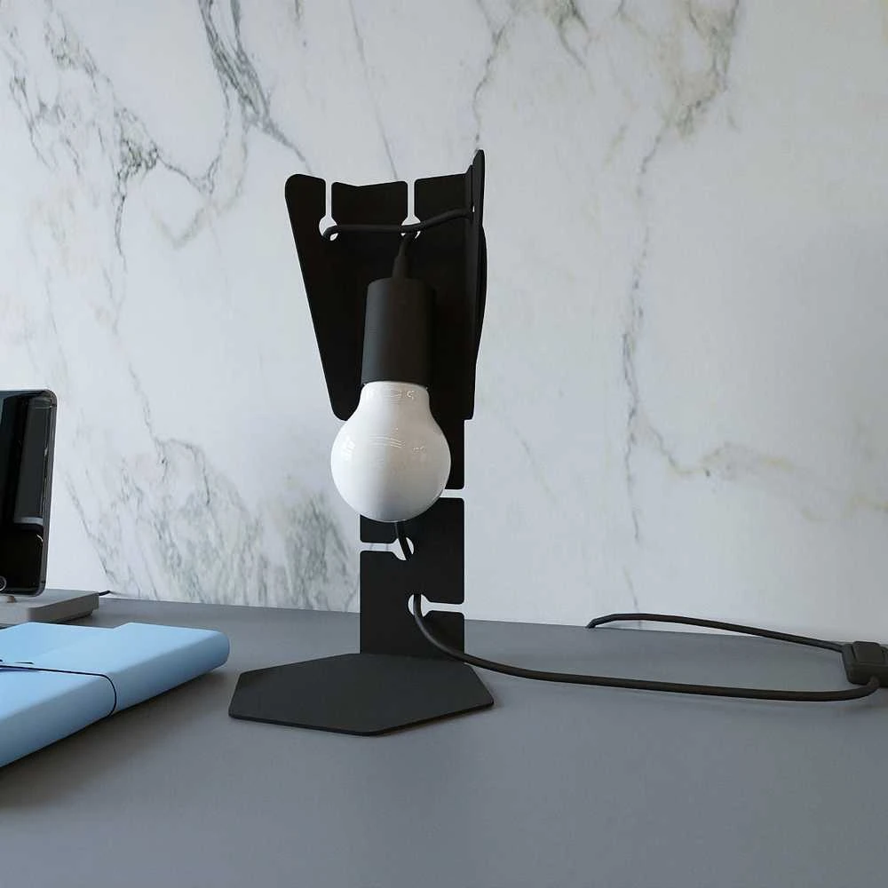 Sollux Lighting Stalo lempa ARBY juoda