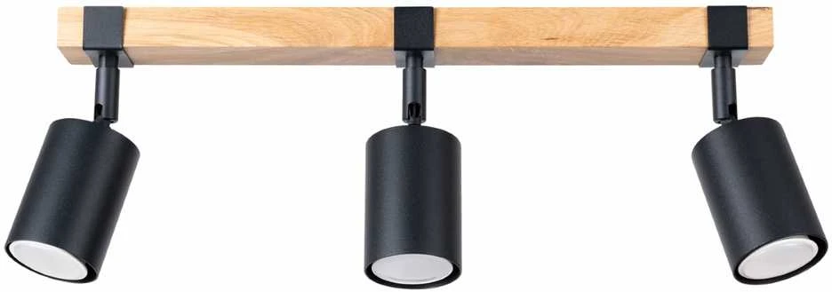 Sollux Lighting Lubinis šviestuvas FAGER 3 juodas