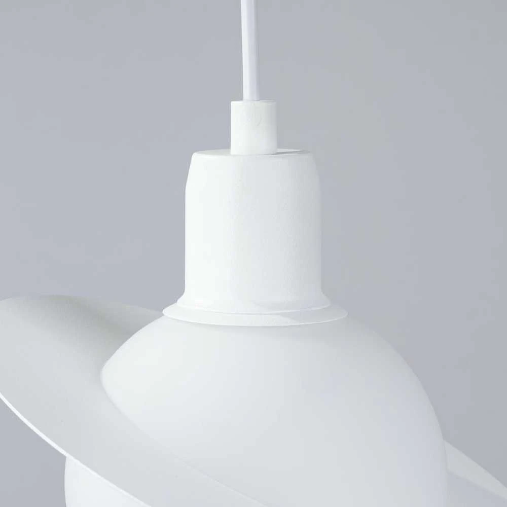 Sollux Lighting Pakabinamas šviestuvas HYPERION 1 baltas