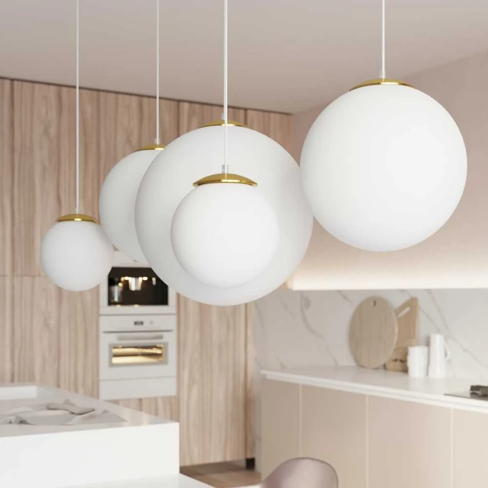 Sollux Lighting Pakabinamas šviestuvas UGO 40 auksinis