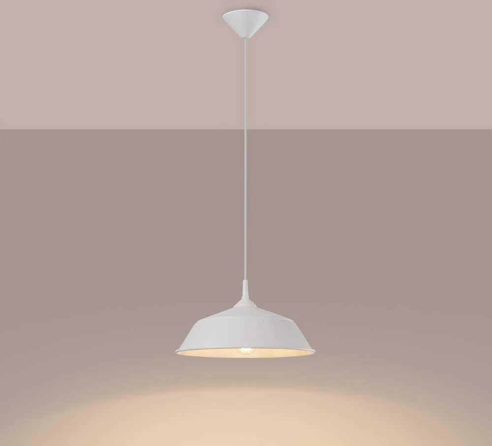 Sollux Lighting Pakabinamas šviestuvas FRIKA baltas