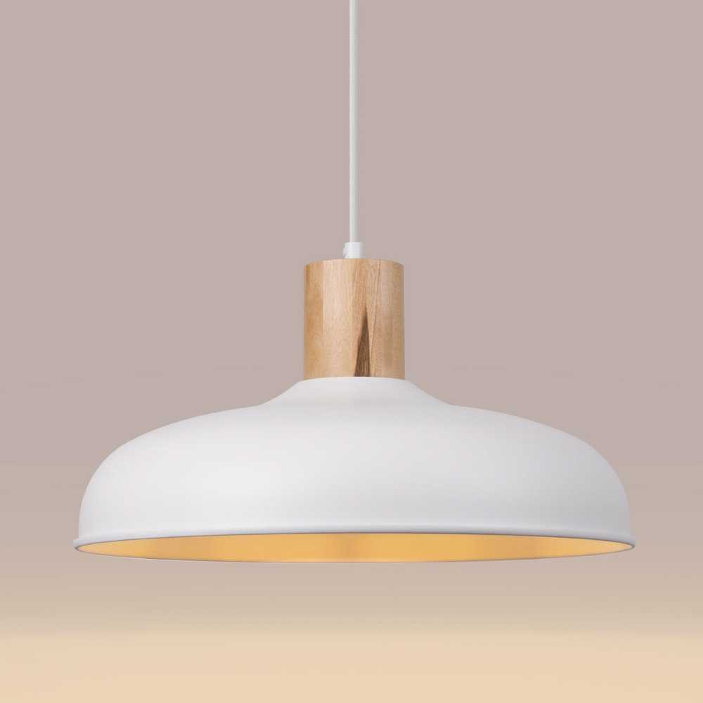 Sollux Lighting Pakabinamas šviestuvas INDY baltas