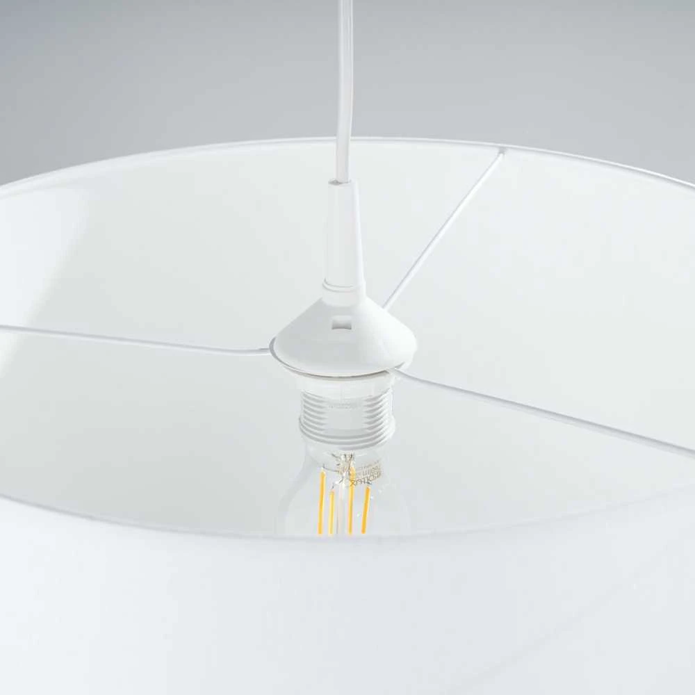 Pakabinamas šviestuvas Sollux Lighting Pakabos lempa NOVA 40 blanc