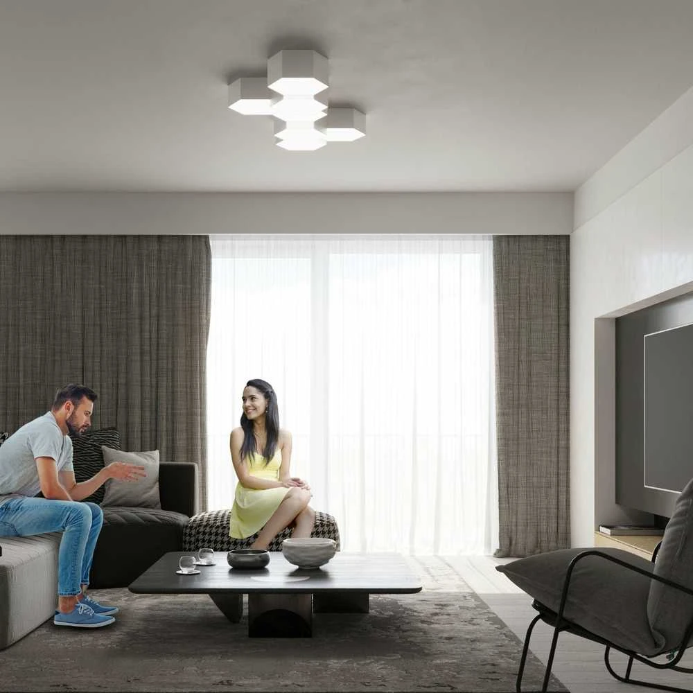 Sollux Lighting Lubinis šviestuvas SUNDE 11 baltas