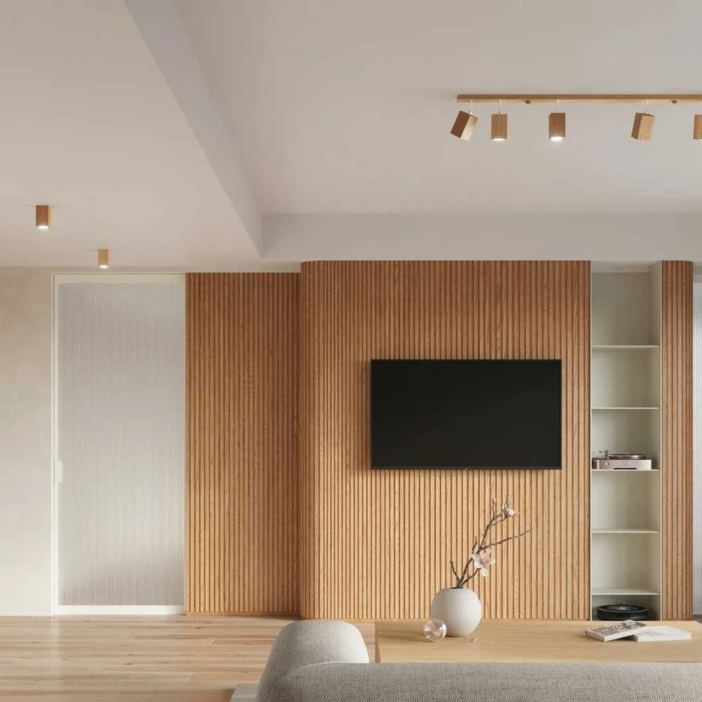 Sollux Lighting Sieninis šviestuvas KEKE ąžuolas
