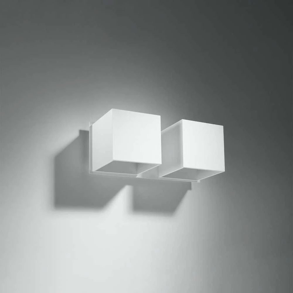 Sollux Lighting Sollux Sieninis šviestuvas QUAD 2 baltas