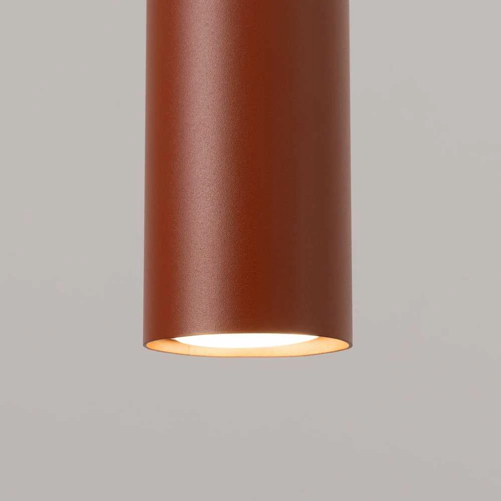 Sollux Lighting Pakabinamas šviestuvas LAGOS 3P raudona ochra