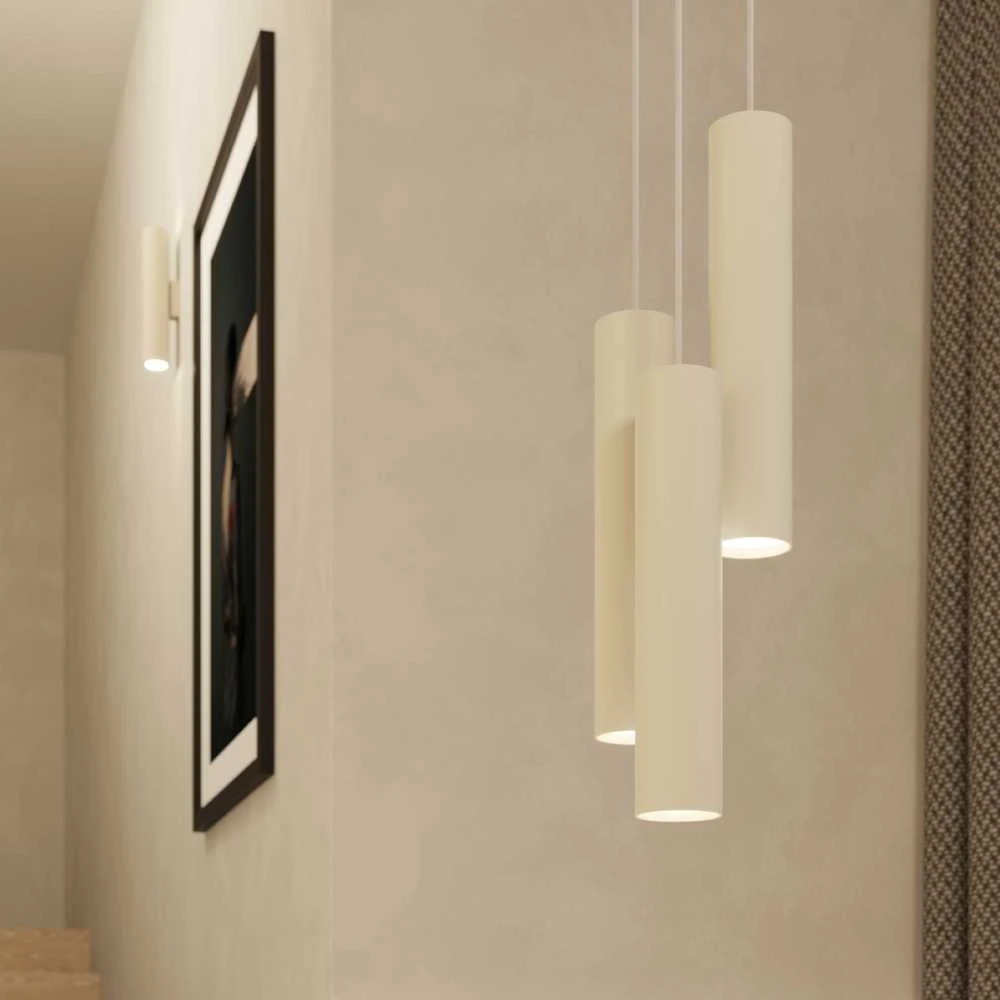 Sollux Lighting Pakabinamas šviestuvas LAGOS 3L smėlio spalvos