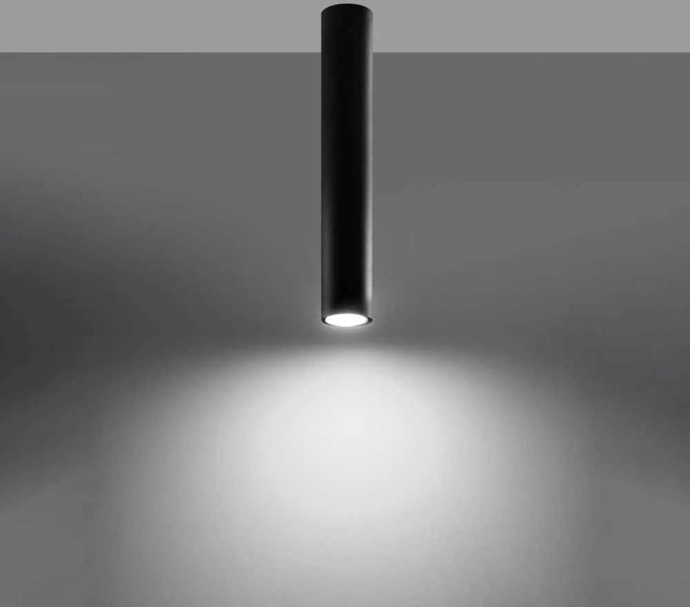 Sollux Lighting Lubinis šviestuvas LAGOS 40 juodas