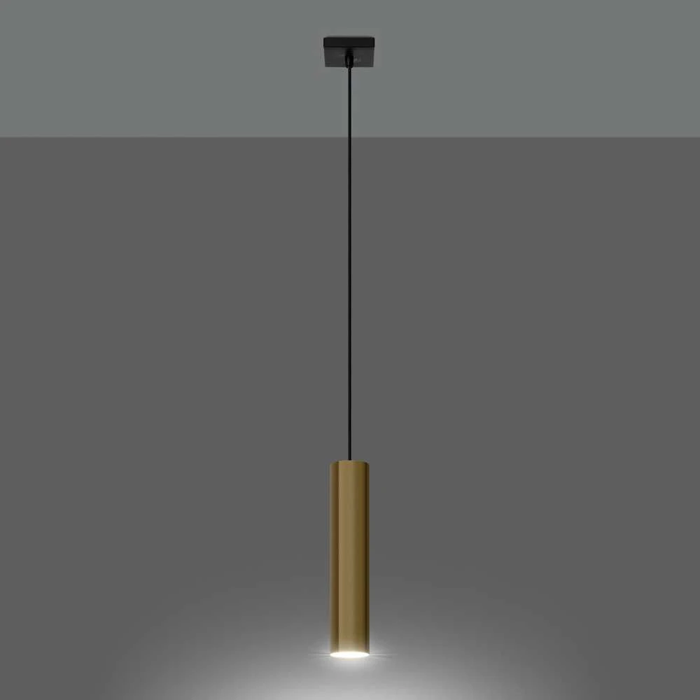 Sollux Lighting Pakabinamas šviestuvas LAGOS 1 poliruoto aukso