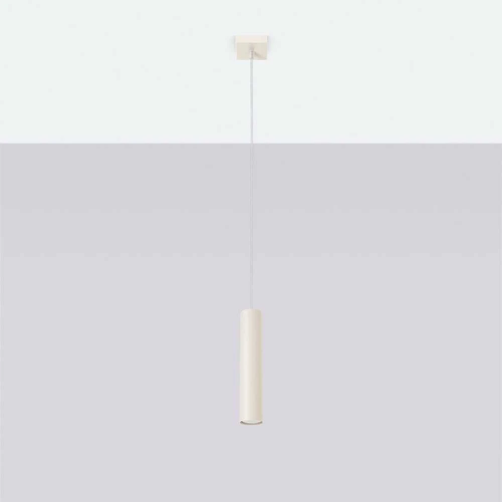 Sollux Lighting Pakabinamas šviestuvas LAGOS 1 beige