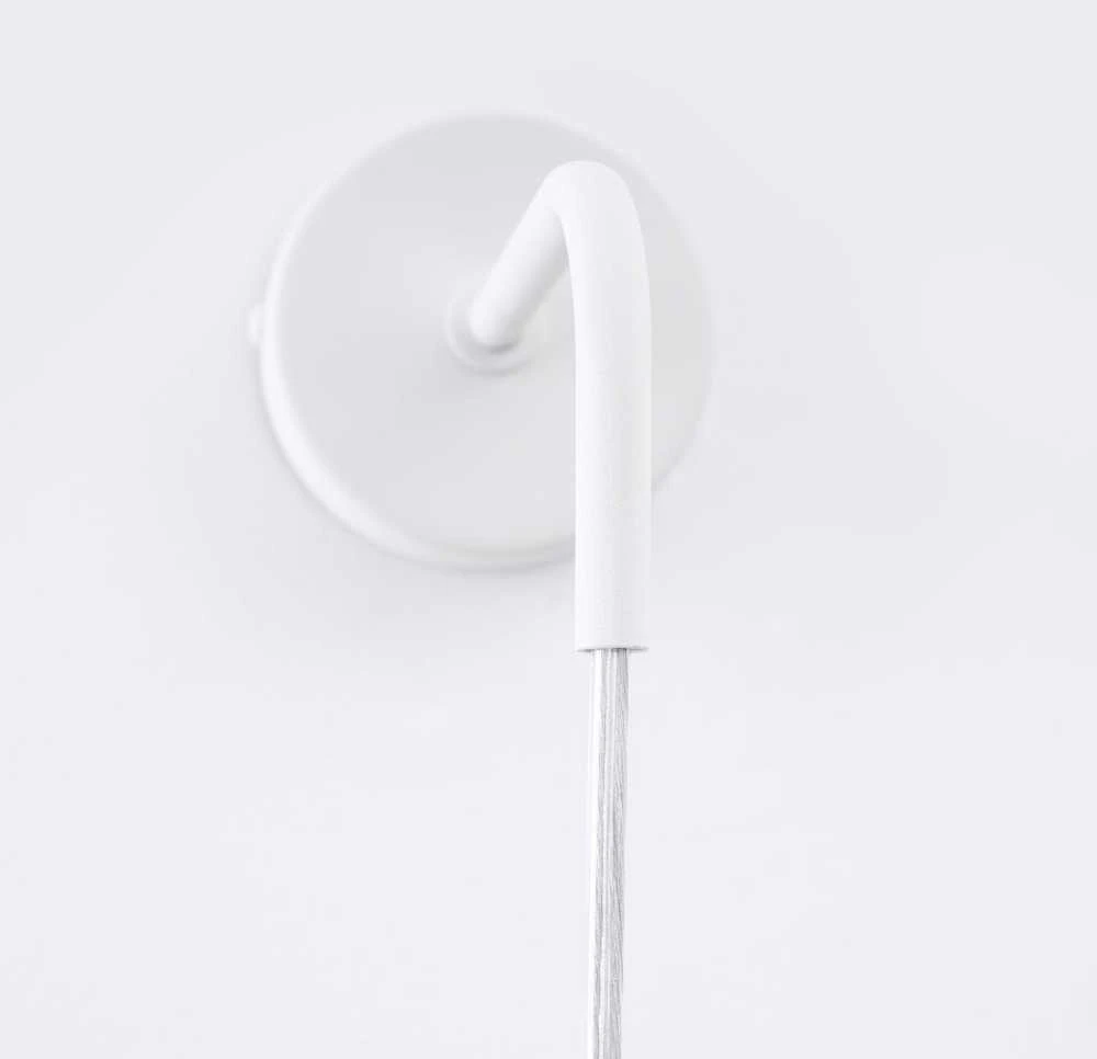 Sollux Lighting LAMI modernus baltas plieno pakabinamas šviestuvas GU10 10W LED IP20