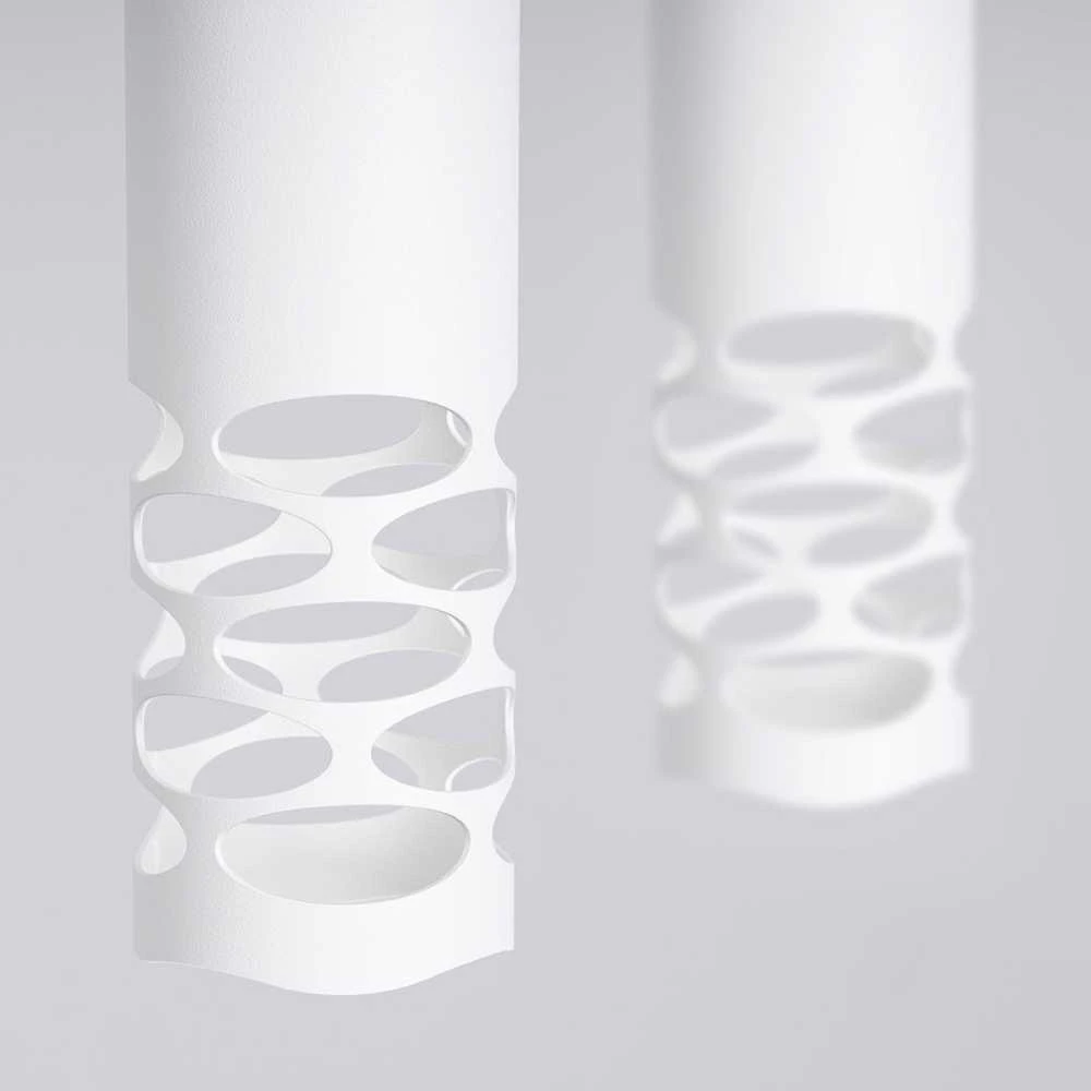 Sollux Lighting LIRO vandenyno žalios spalvos modernus plieno pakabinamas šviestuvas, 2 x GU10 LED, baltas