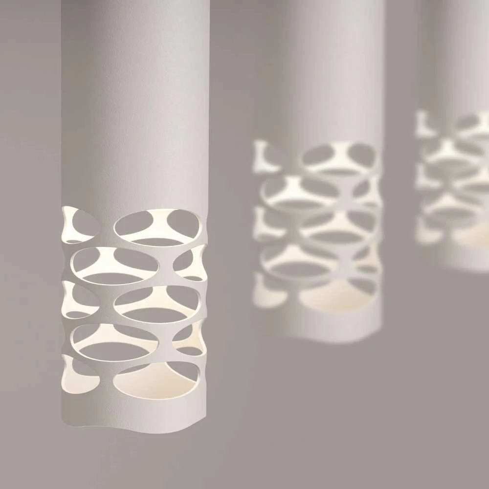 Sollux Lighting LIRO vandenyno žalios spalvos modernus plieno pakabinamas šviestuvas, 3 x GU10, 10 W, baltas
