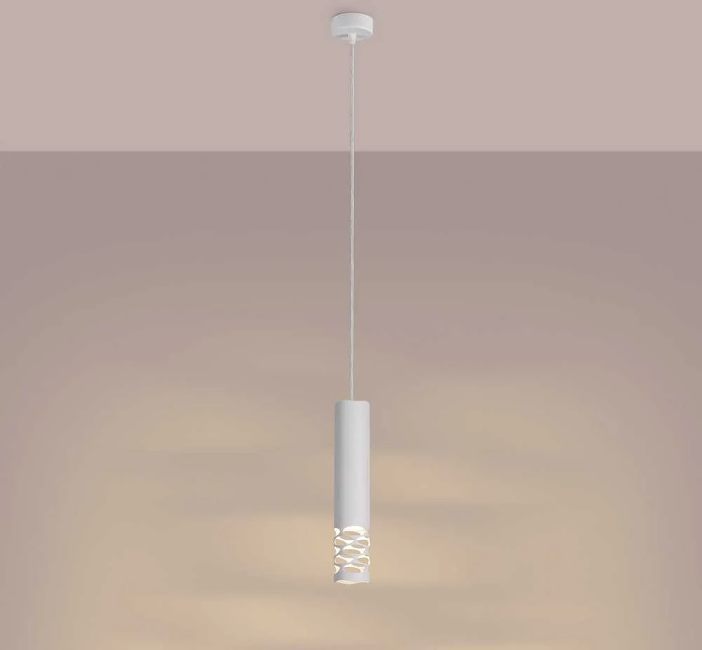 Sollux Lighting LIRO vandenyno žalios spalvos modernus plieno pakabinamas šviestuvas GU10 10W baltas