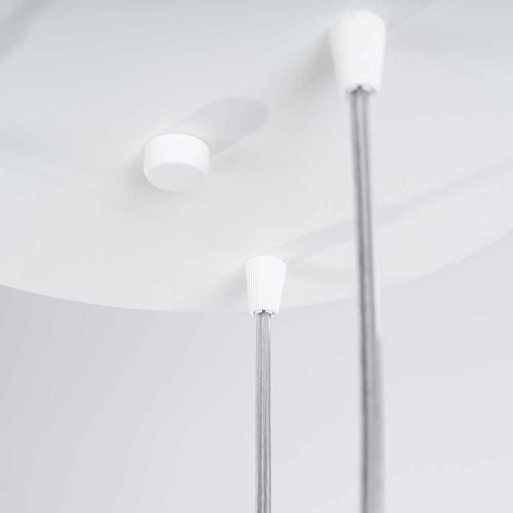 Sollux Lighting LIRO vandenyno žalios spalvos modernus plieno pakabinamas šviestuvas, 3 x GU10 LED, 10 W, baltas