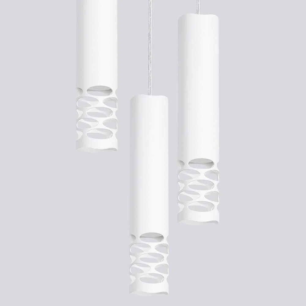 Sollux Lighting LIRO vandenyno žalios spalvos modernus plieno pakabinamas šviestuvas, 3 x GU10 LED, 10 W, baltas