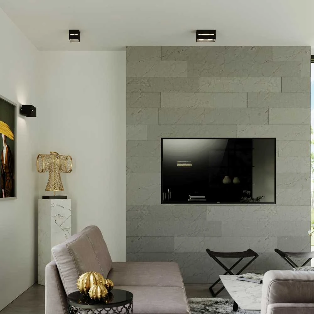 Sollux Lighting Lubinis šviestuvas LOBO juodas