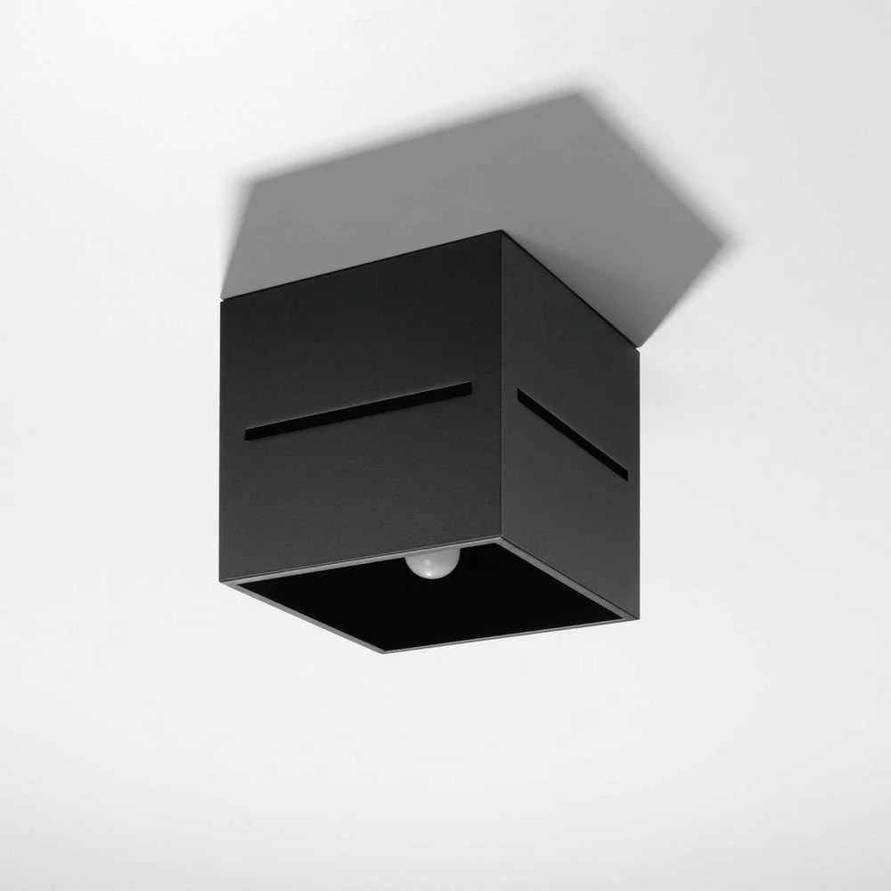 Sollux Lighting Lubinis šviestuvas LOBO juodas