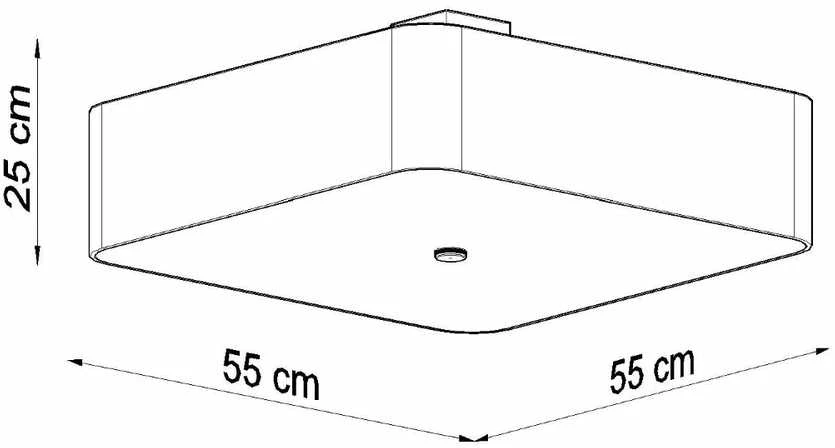 Sollux Lighting Lubinis šviestuvas LOKKO 55 baltas