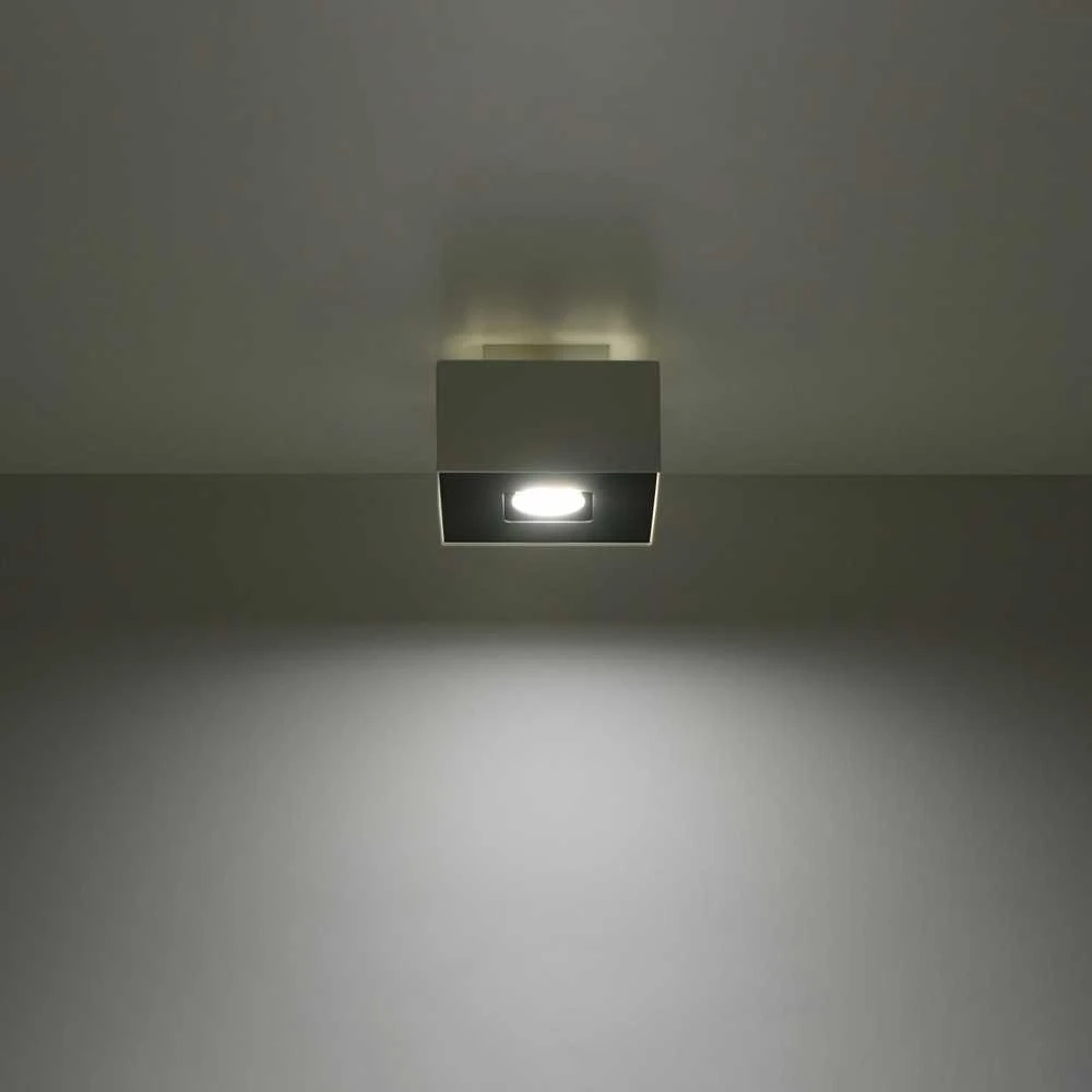 Sollux Lighting Lubinis šviestuvas MONO 1 baltas