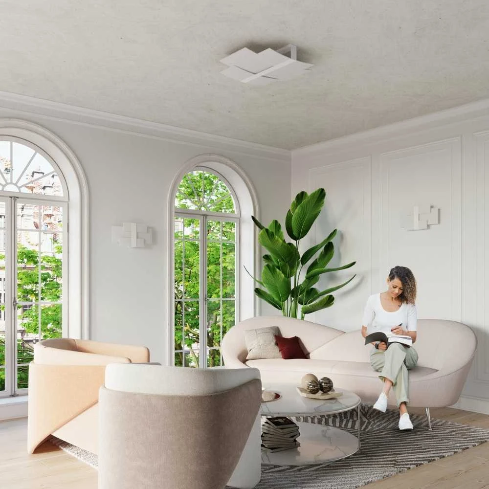 Sollux Lighting Lubinis šviestuvas CELIA baltas
