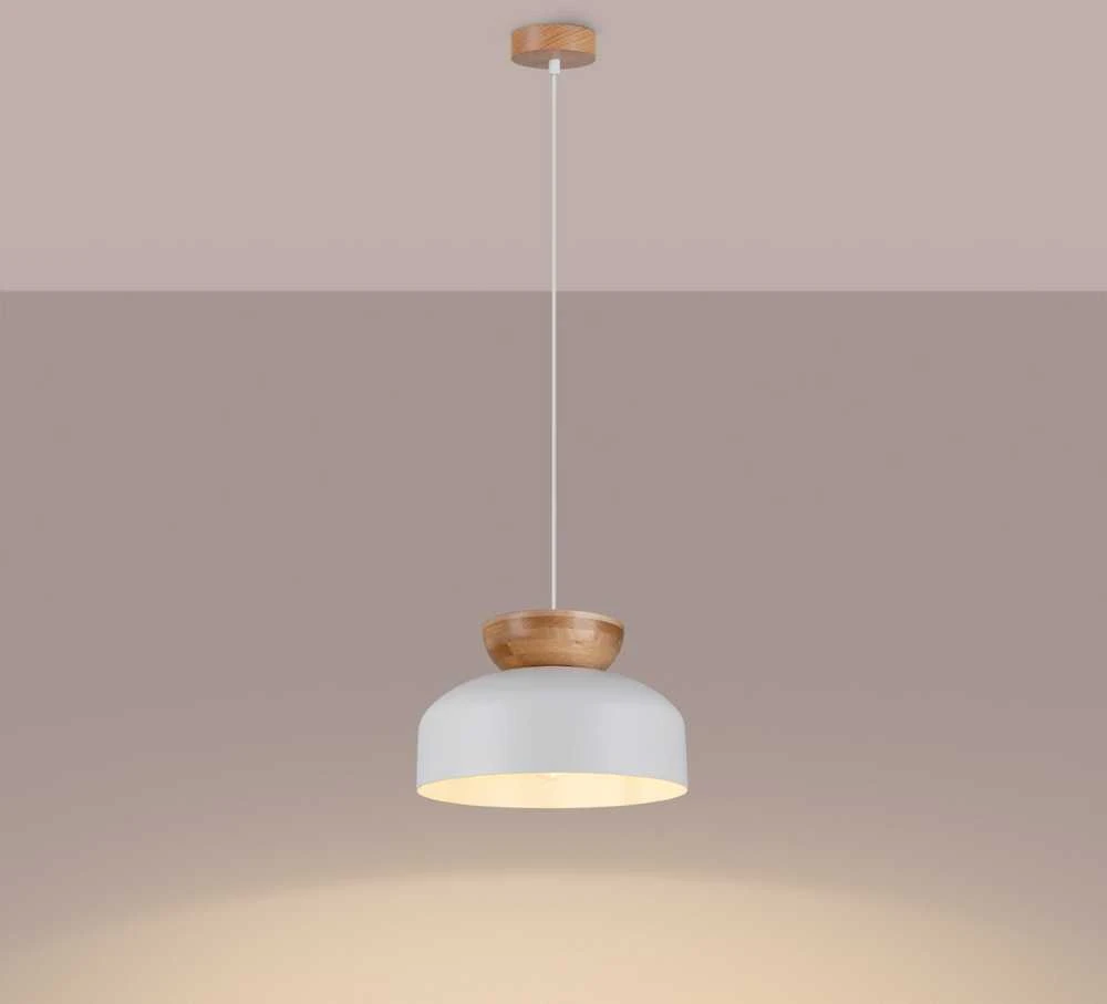 Sollux Lighting Pakabinamas šviestuvas MARION baltas