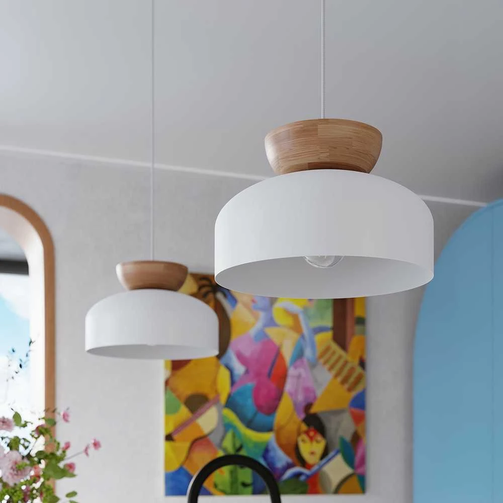 Sollux Lighting Pakabinamas šviestuvas MARION baltas