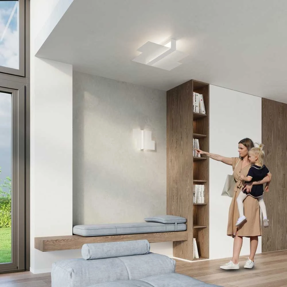Sollux Lighting Lubinis šviestuvas MASSIMO baltas