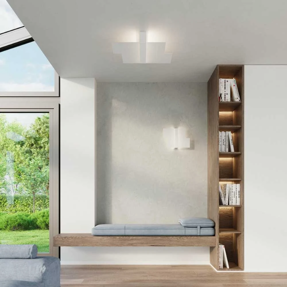 Sollux Lighting Lubinis šviestuvas MASSIMO baltas